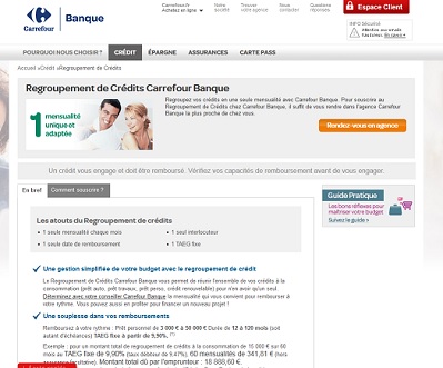 carrefour banque