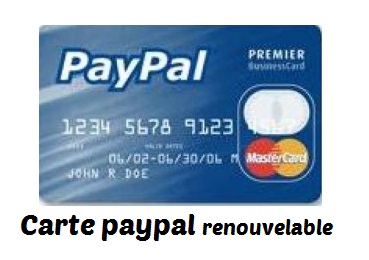 Est-ce que la carte PayPal est payante ?