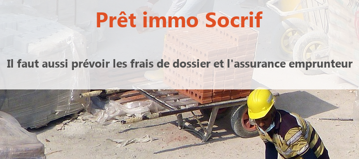 prevoir frais de dossier